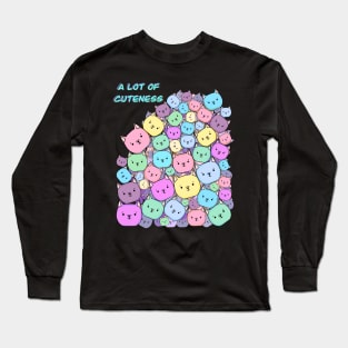 A lot of colorful cuteness Long Sleeve T-Shirt